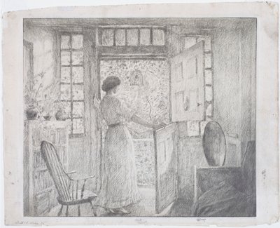 La Porte Hollandaise - Childe Frederick Hassam