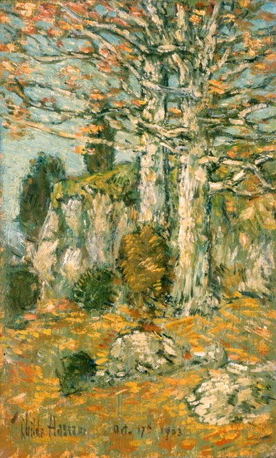 Paysage Arboré - Childe Frederick Hassam