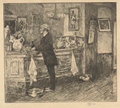 Un bar de la Nouvelle-Angleterre - Childe Hassam