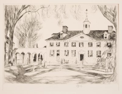 Mt. Vernon, 1925 - Childe Hassam