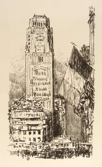 Bouquet de New York - Childe Hassam