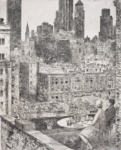 New York, printemps 1931 - Childe Hassam