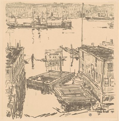 Rivière du Nord - Childe Hassam
