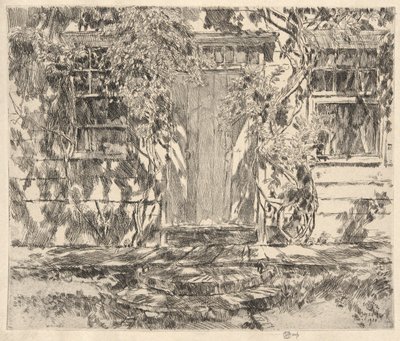 Vieille Porte, Easthampton, 1920 - Childe Hassam