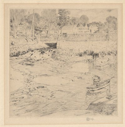 Vieille dentelle - Childe Hassam