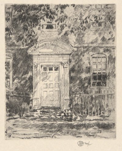 Porte de Portsmouth - Childe Hassam
