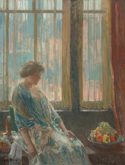 La fenêtre de New York - Childe Hassam