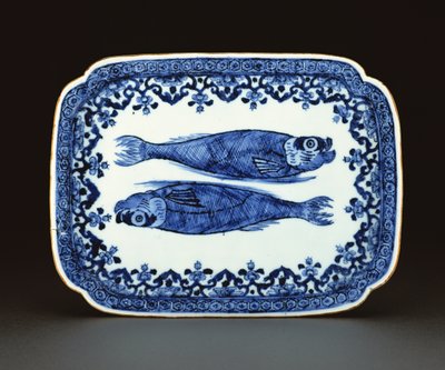 Plat en porcelaine d