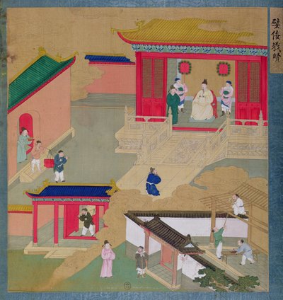 Empereur Ngai Ti (6-1 av. J.-C.) - Chinese School