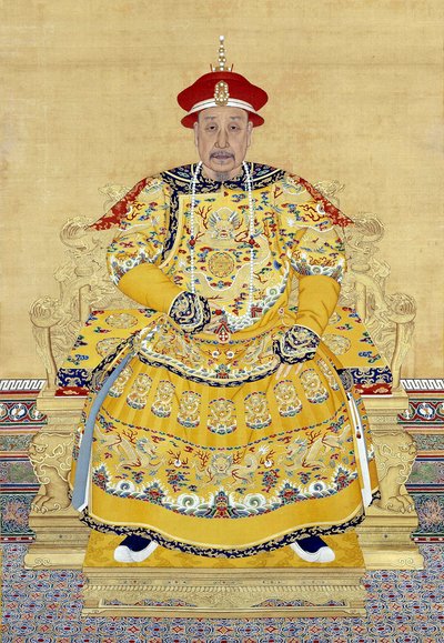 Empereur Qianlong dans sa vieillesse (1711-1799) - Chinese School