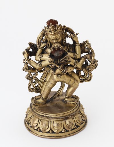Chakrasamvara à quatre bras Père-Mère, fin 17e à première moitié du 18e siècle - Chinese School
