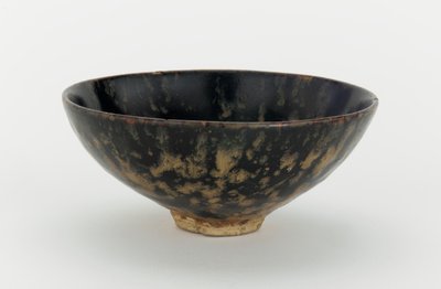 Bol à thé en céramique Jizhou, 1279-1368 - Chinese School