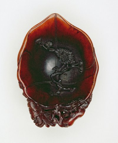 Coupe à libation, période Qianlong 1736-95 - Chinese School