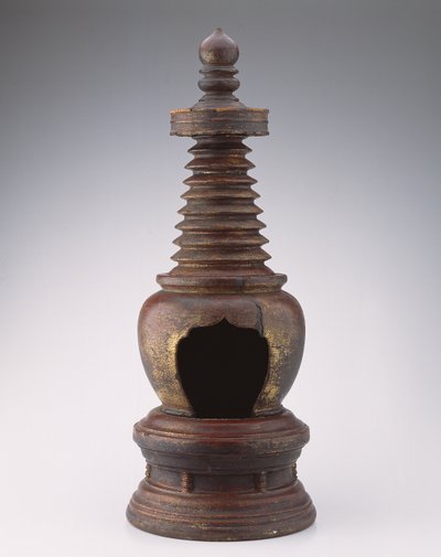 Stupa, dynastie Ming (1368-1644) - Chinese School