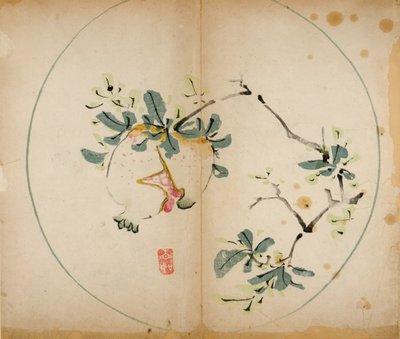 Impressions du studio des dix bambous, 1643 (gravure sur bois) - Chinese School