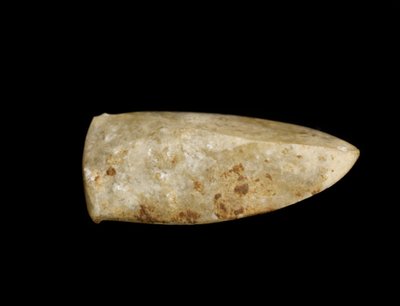 Amulette en forme de langue de cigale - Chinese School
