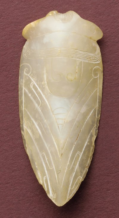Amulette en forme de cigale - Chinese School