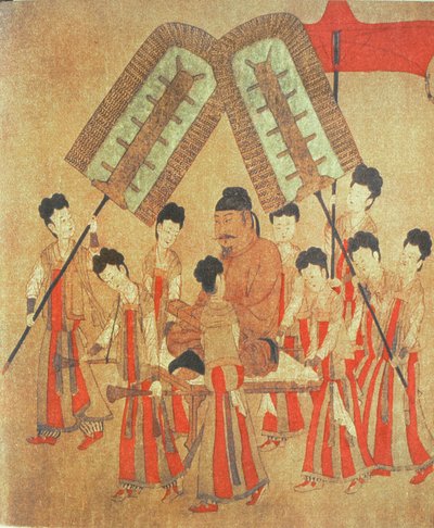 Empereur Yongle, fac-similé du rouleau chinois original - Chinese School