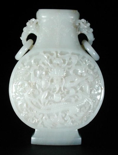 Flacon de lune impérial, Qianlong - Chinese School Chinese School