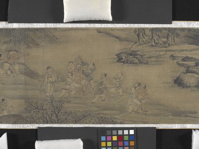 Paysans se battant au printemps - Chong Zhang