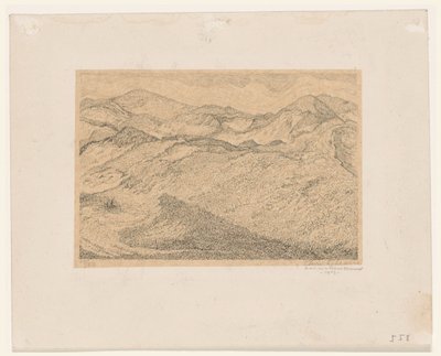 Paysage de dunes - Chris Lebeau (signed by artist)