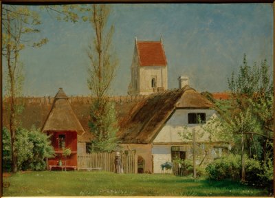 Un presbytère. Hellestedt - Christen Dalsgaard