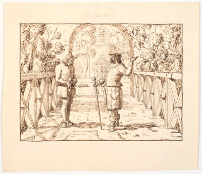 Illustration pour St. St. Blicher, Les trois veillées - Christen Dalsgaard