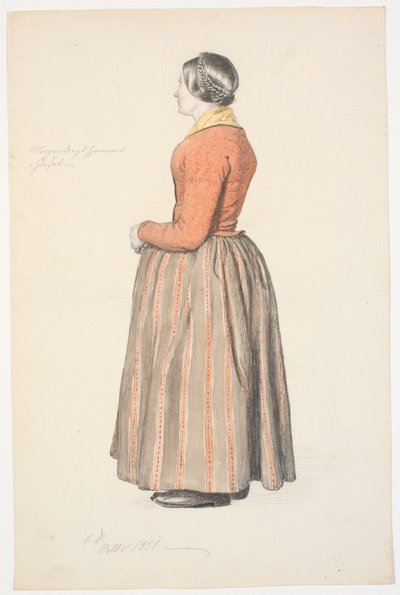 Fille en robe du matin - Christen Dalsgaard