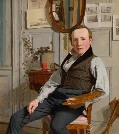 Portrait de Frederik Sødring - Christen Købke