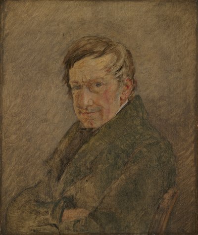 Portrait du peintre animalier C.D. Gebauer - Christen Købke