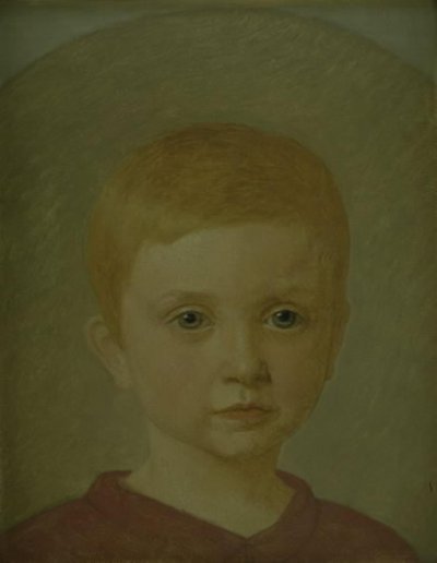 Portrait du fils infantile de l