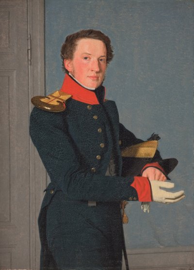 Portrait du lieutenant de marine D. Christen Schifter Feilberg - Christen Købke