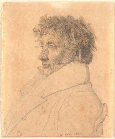 Portrait du maître boulanger P.B.Købke, père de l