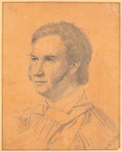 Portrait de Jacob Georg Købke (conseiller de justice, médecin de district à Nykøbing F.) - Christen Købke