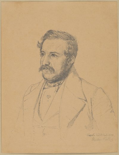 Portrait de Christophe Louis Engelhard Dalgas - Christen Købke
