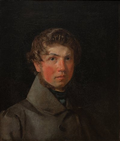 Autoportrait, vers 1833 - Christen Schjellerup Købke