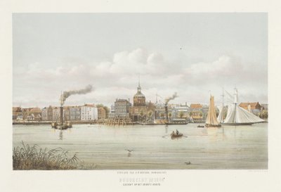 Vue de la Groothoofdspoort à Dordrecht - Christiaan Bos