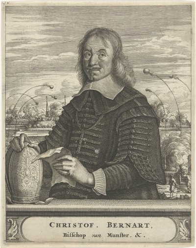 Portrait de Christoph Bernhard von Galen, évêque de Münster - Christiaan Hagen