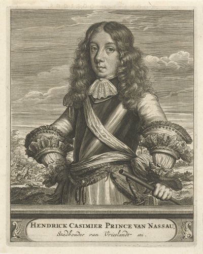 Portrait de Hendrik Casimir, Prince de Nassau - Christiaan Hagen