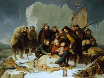La mort de Willem Barents, 20 juin 1597 - Christiaan Julius Lodewyck Portman