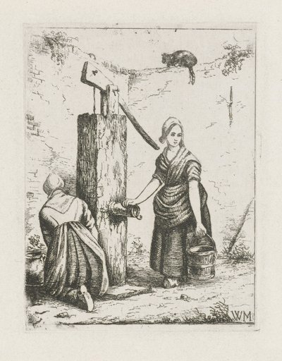 Deux femmes près d