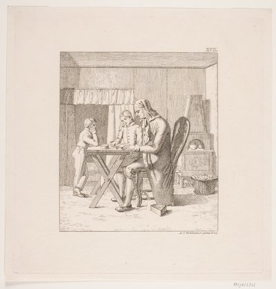 Enseignant et deux garçons - Christian Andreas Schleisner