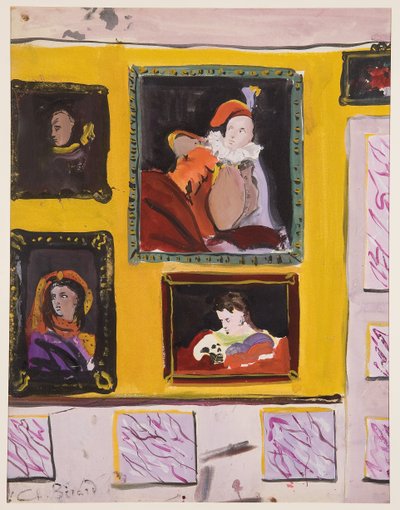 Personnages en Costume, c.1935-45 - Christian Bérard