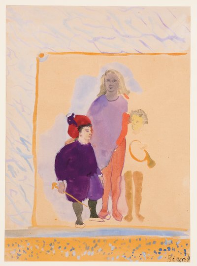 Trois personnages - Christian Bérard