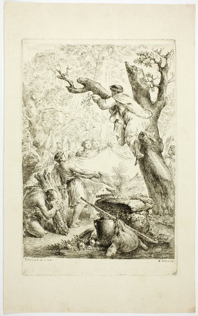 Scène de Pline - Christian Bernhard Rode