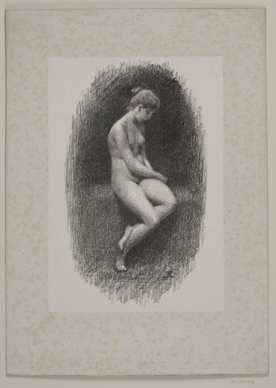 Étude de modèle féminin - Christian Clausen