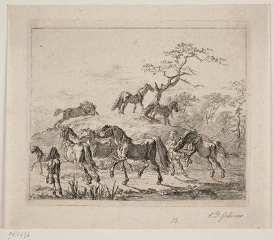 Chevaux de haras - Christian David Gebauer