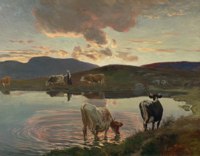 Après le coucher du soleil - Christian Eriksen Skredsvig
