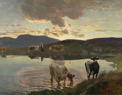 Après le coucher du soleil - Christian Eriksen Skredsvig