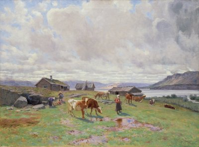 Atmosphère matinale à Holmvassbu - Christian Eriksen Skredsvig